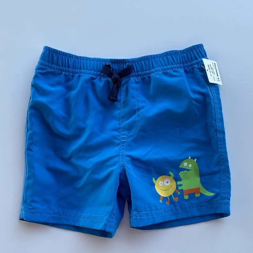 First Impressions Monster Rash Guard Set Sz 24 Months